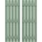 Ekena Millwork Americraft 5-Board, 3 Batten Exterior Real Wood Spaced Board-n-Batten Shutters, ARW401SB519X82TGH, PR ARW401SB519X82TGH - alternate 1